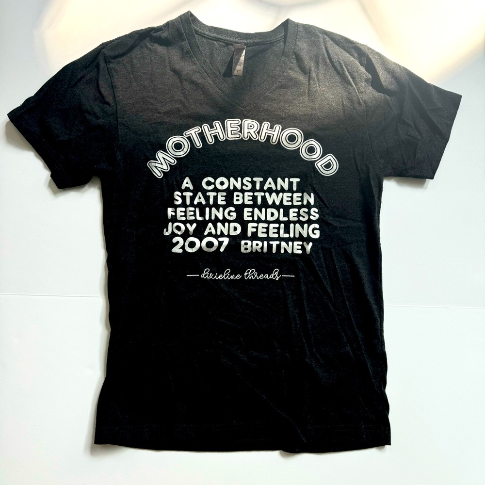 Motherhood Funny Soft Tee Dixieline Threads Small